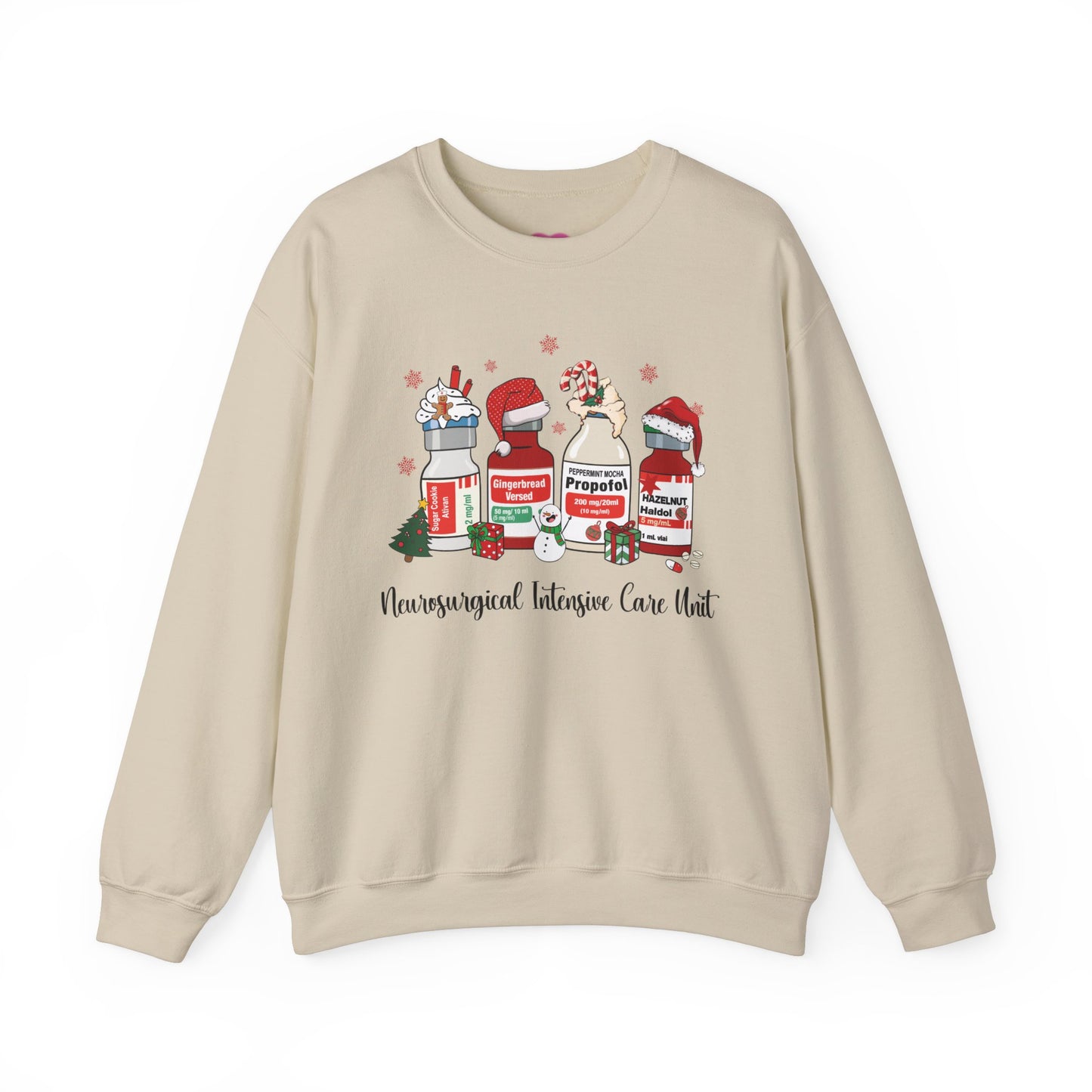 Neurosurgical Intensive Care Unit Holiday Sweatshirt