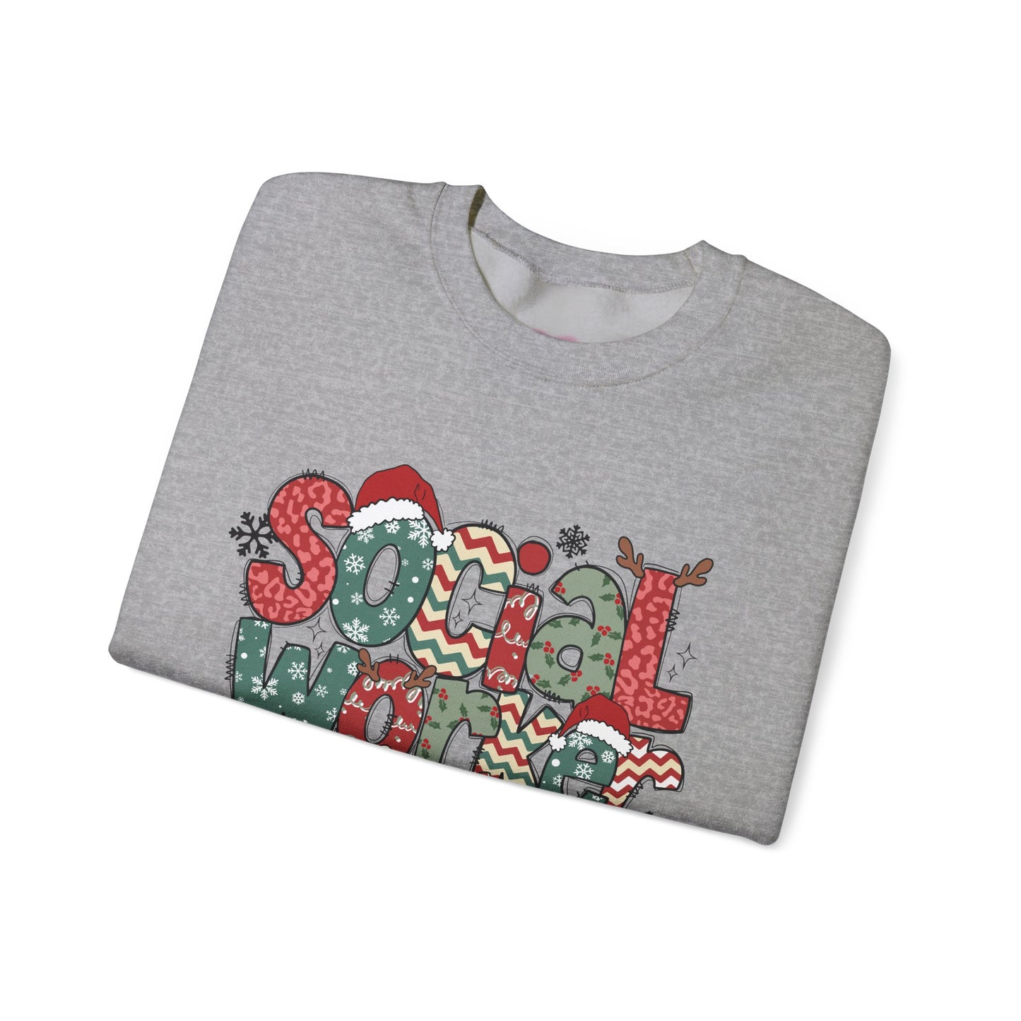 Social Work Holiday Sweatshirt