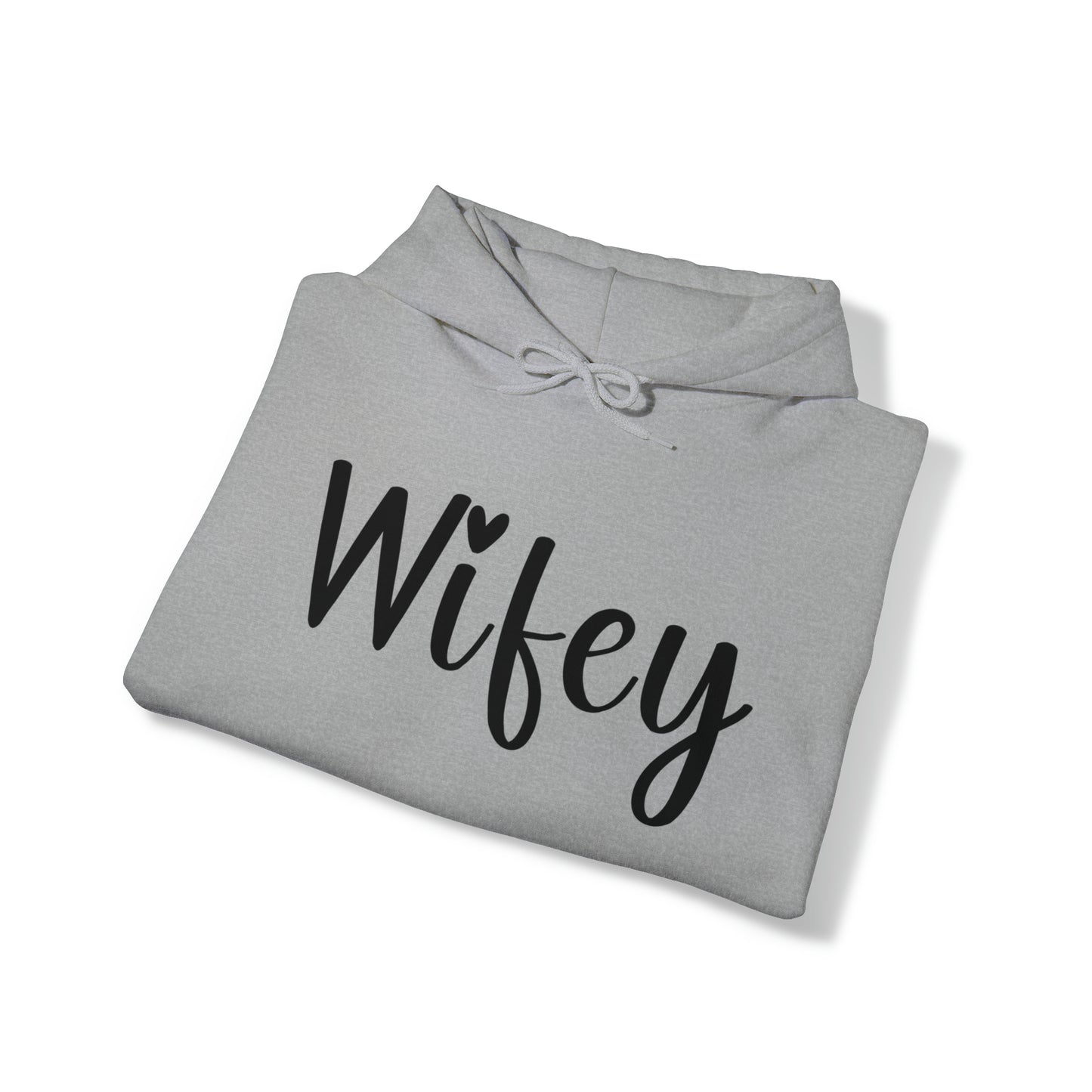 WIFEY Hooded Sweatshirt, Couple Shirt, Matching Shirts