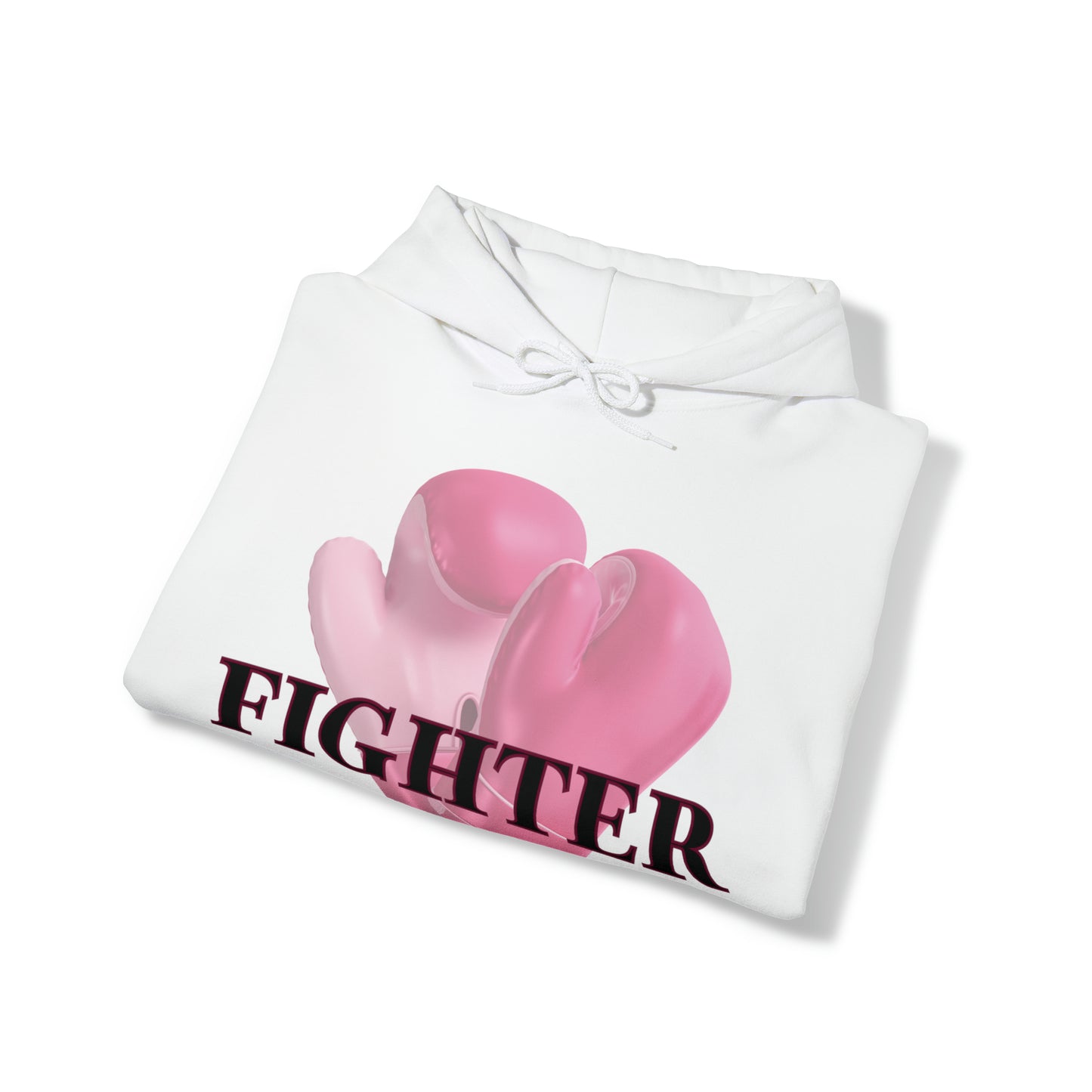 FIGHTER Breast Cancer Awareness Hooded Sweatshirt
