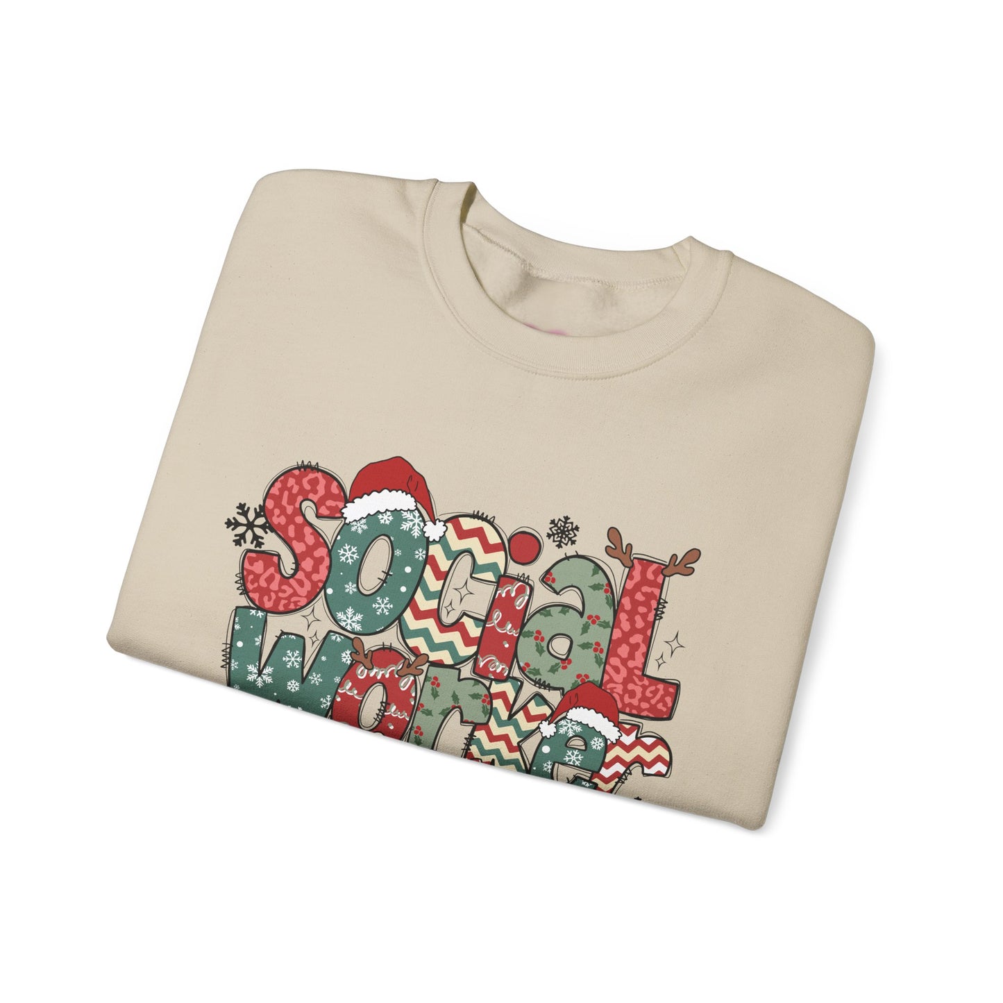 Social Work Holiday Sweatshirt