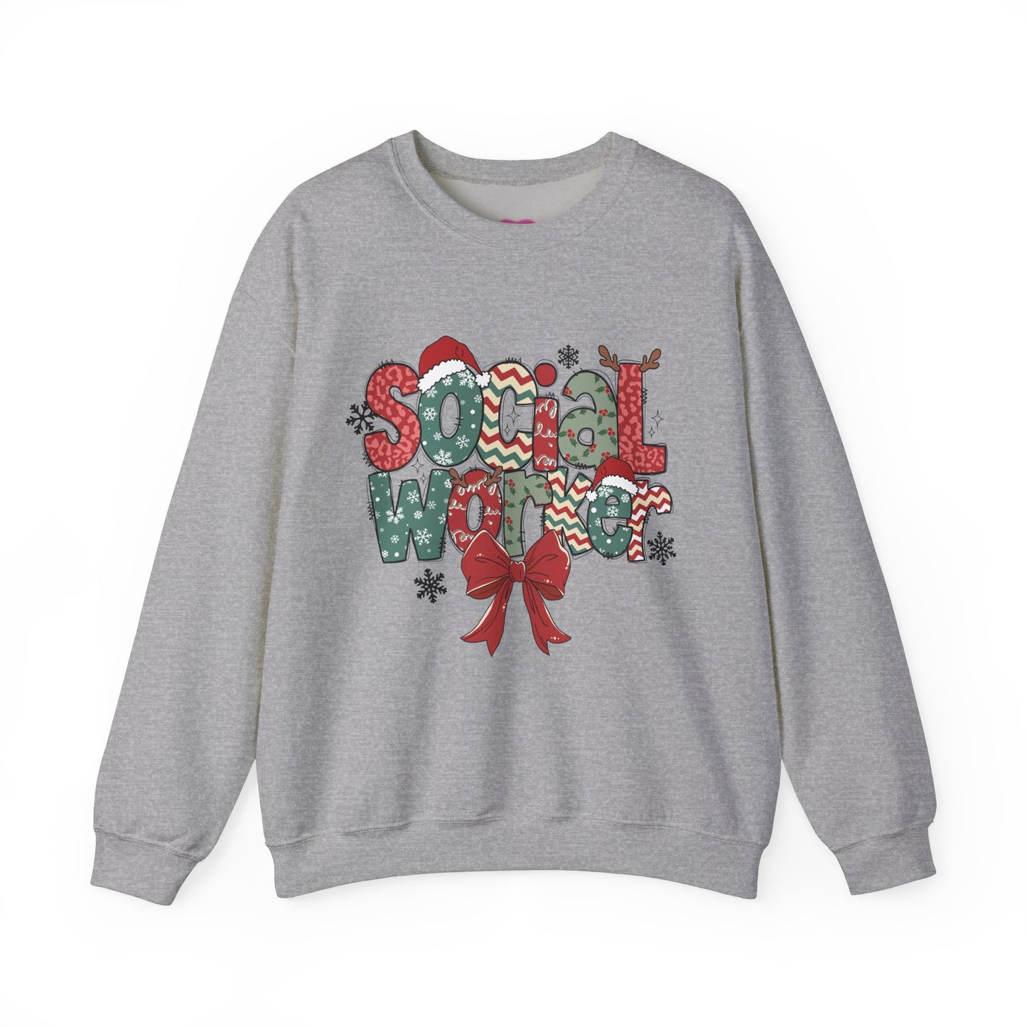Social Work Holiday Sweatshirt