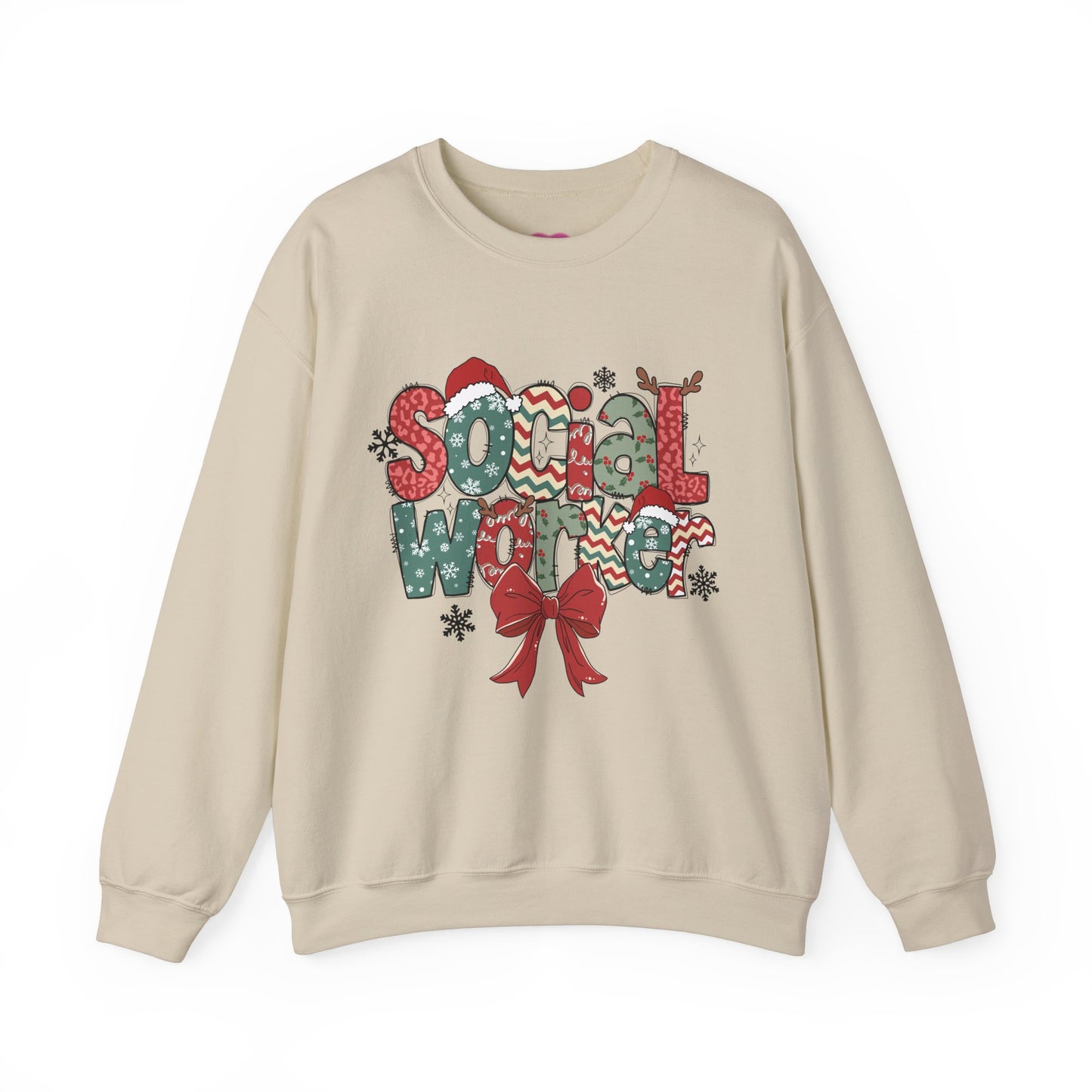 Social Work Holiday Sweatshirt