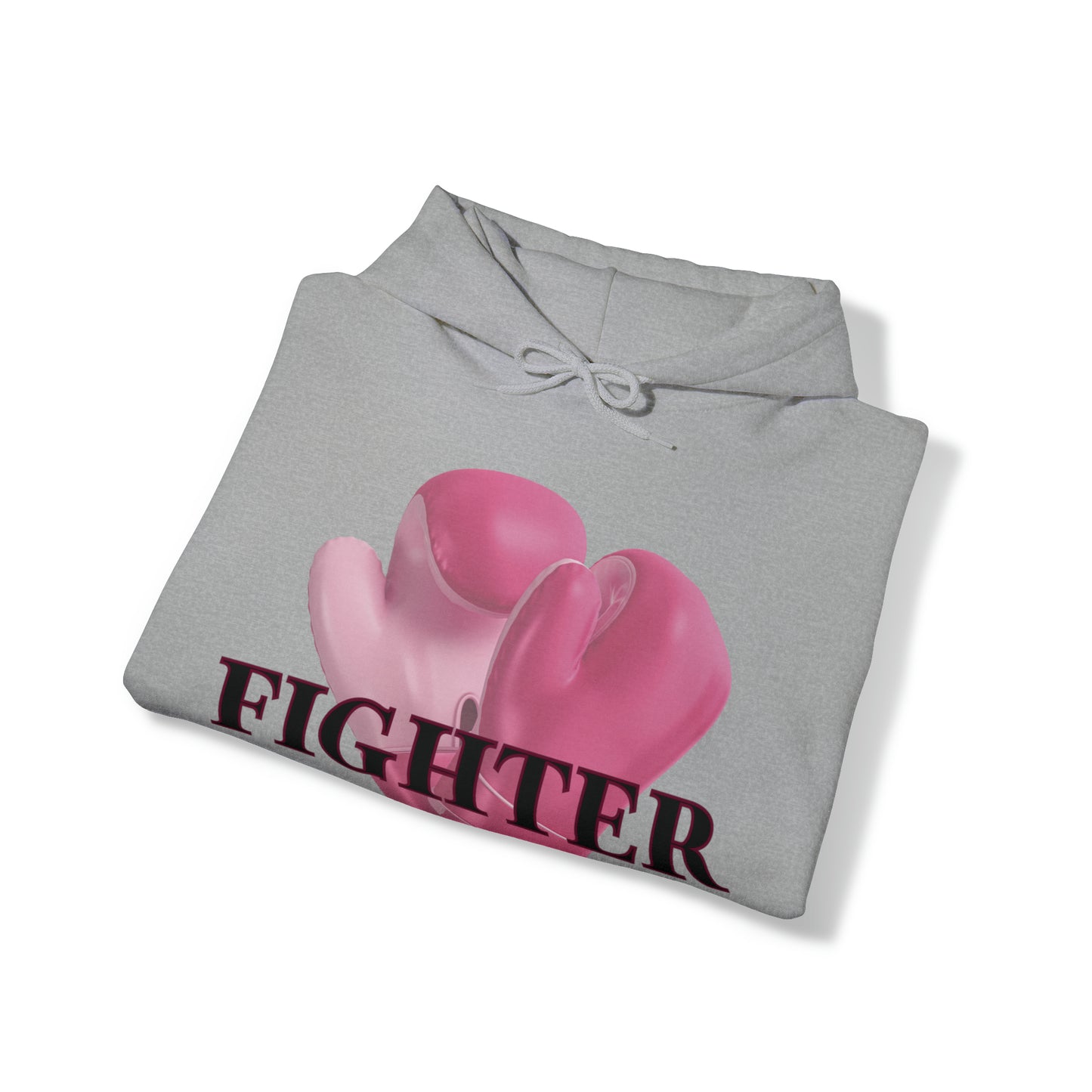 FIGHTER Breast Cancer Awareness Hooded Sweatshirt