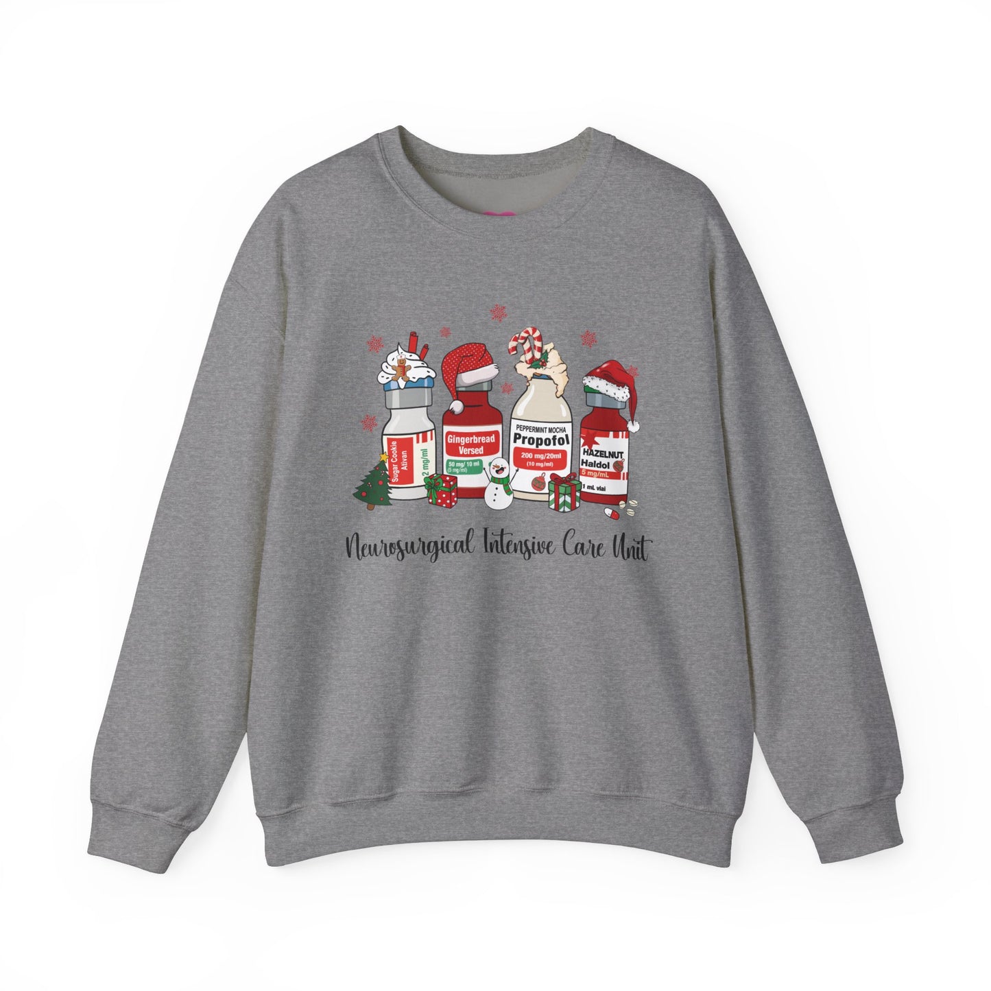 Neurosurgical Intensive Care Unit Holiday Sweatshirt