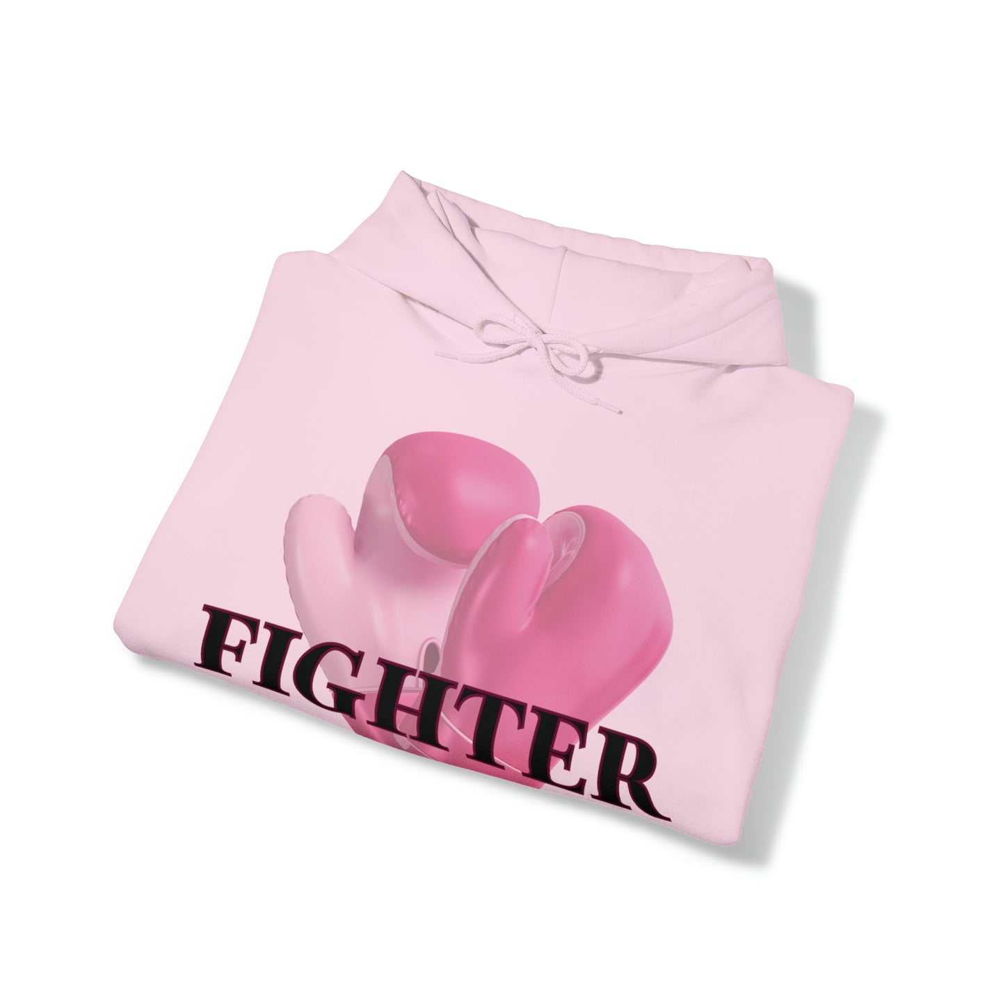 FIGHTER Breast Cancer Awareness Hooded Sweatshirt