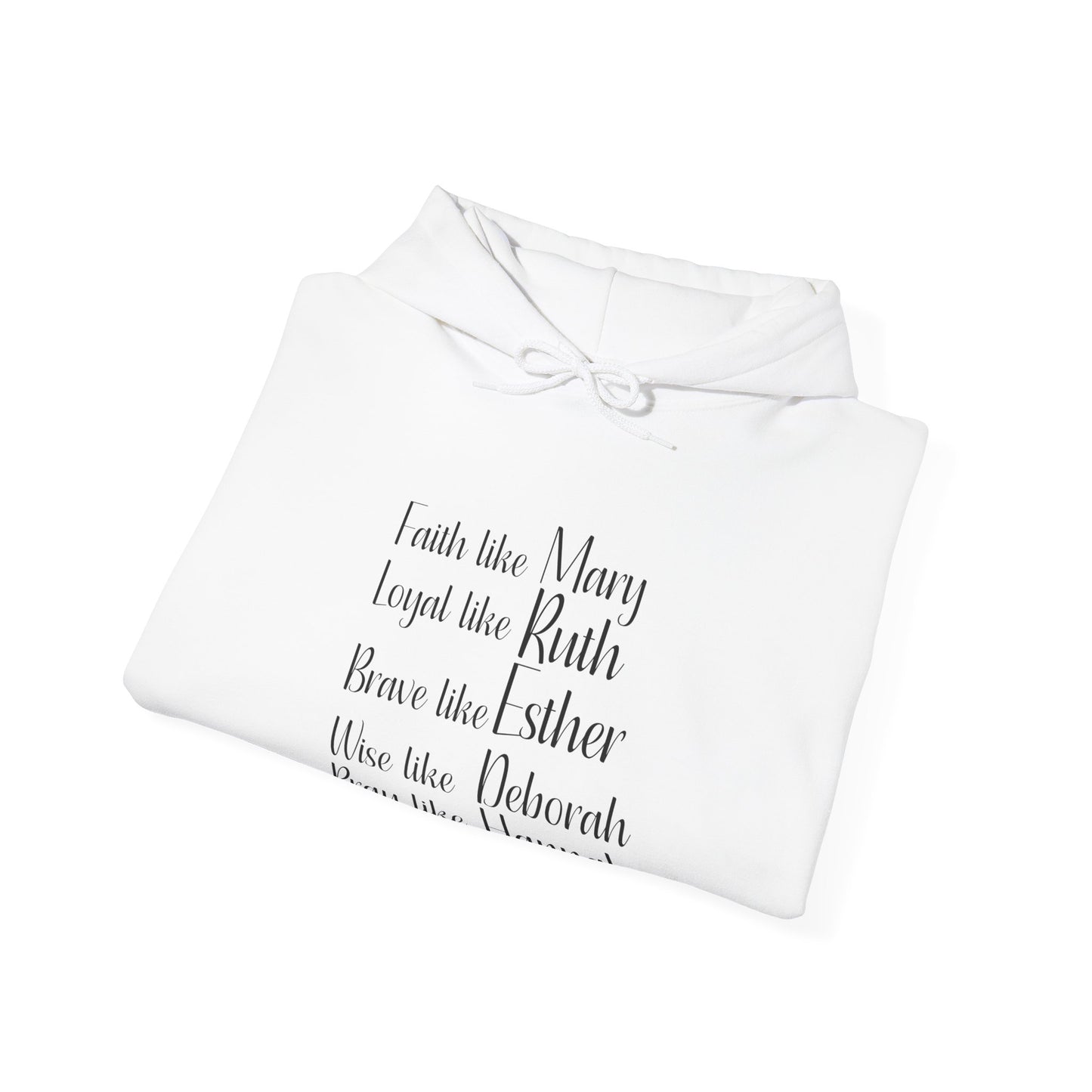 Women Of the Bible Empowerment Hooded sweatshirt, Women of Faith Shirt