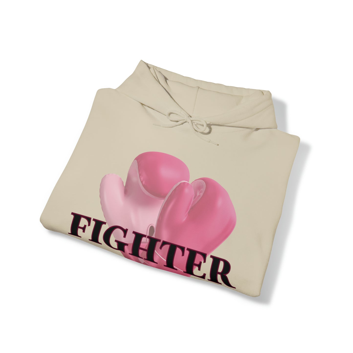 FIGHTER Breast Cancer Awareness Hooded Sweatshirt