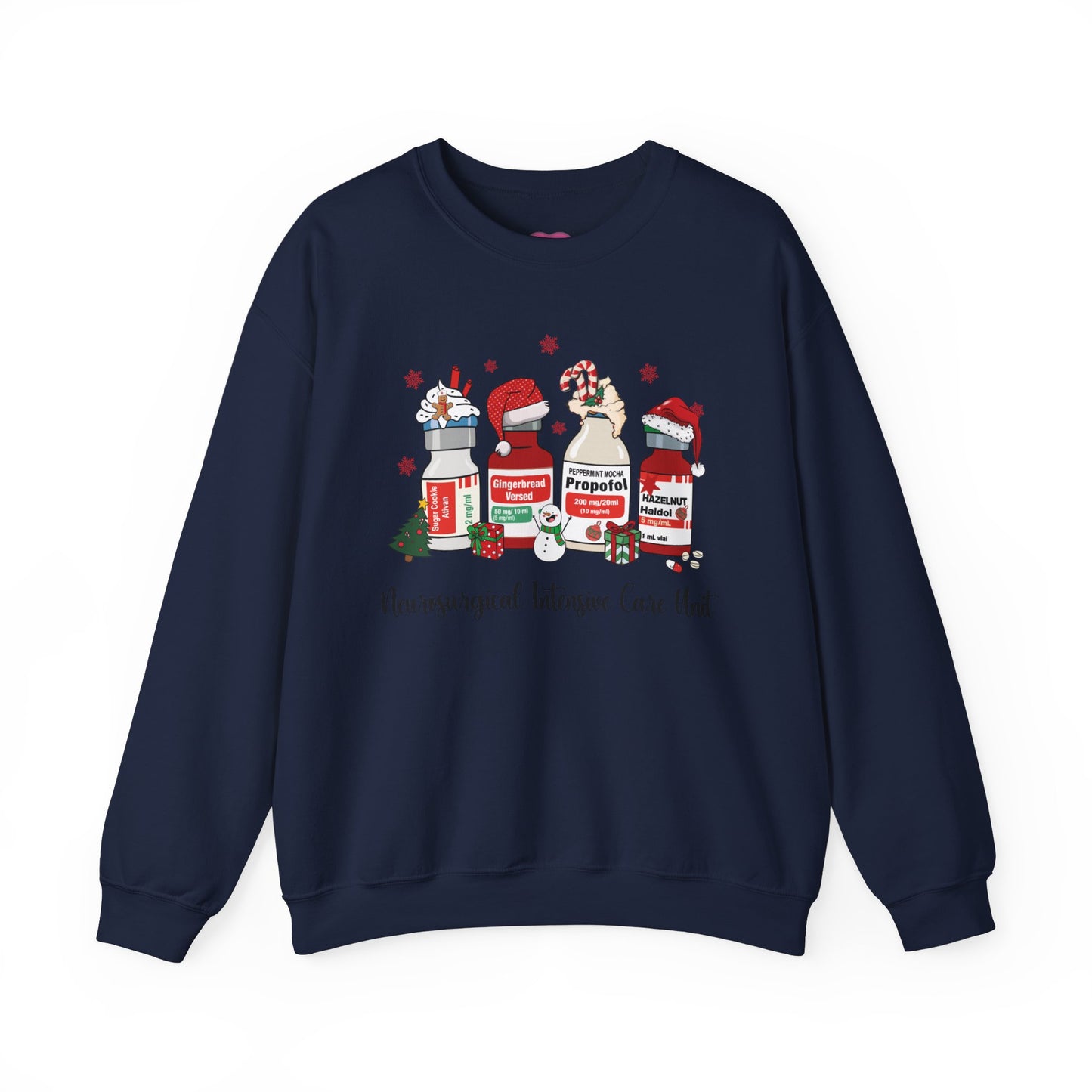 Neurosurgical Intensive Care Unit Holiday Sweatshirt