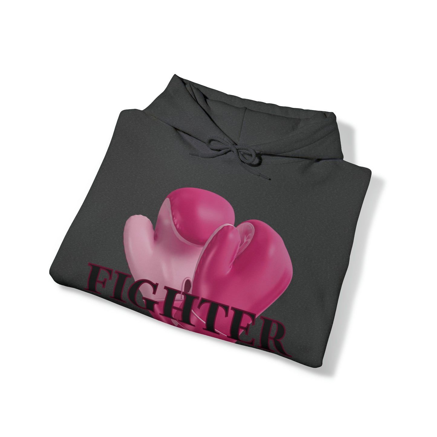 FIGHTER Breast Cancer Awareness Hooded Sweatshirt