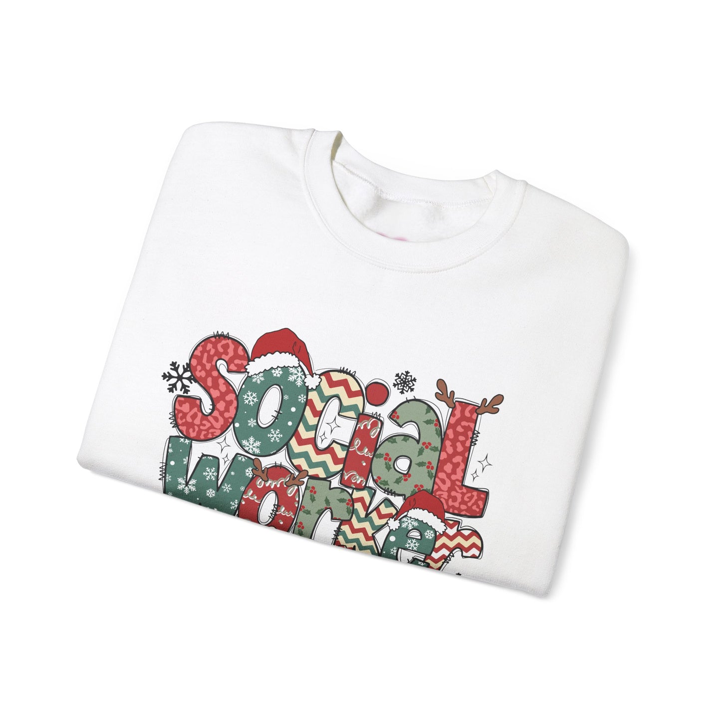 Social Work Holiday Sweatshirt