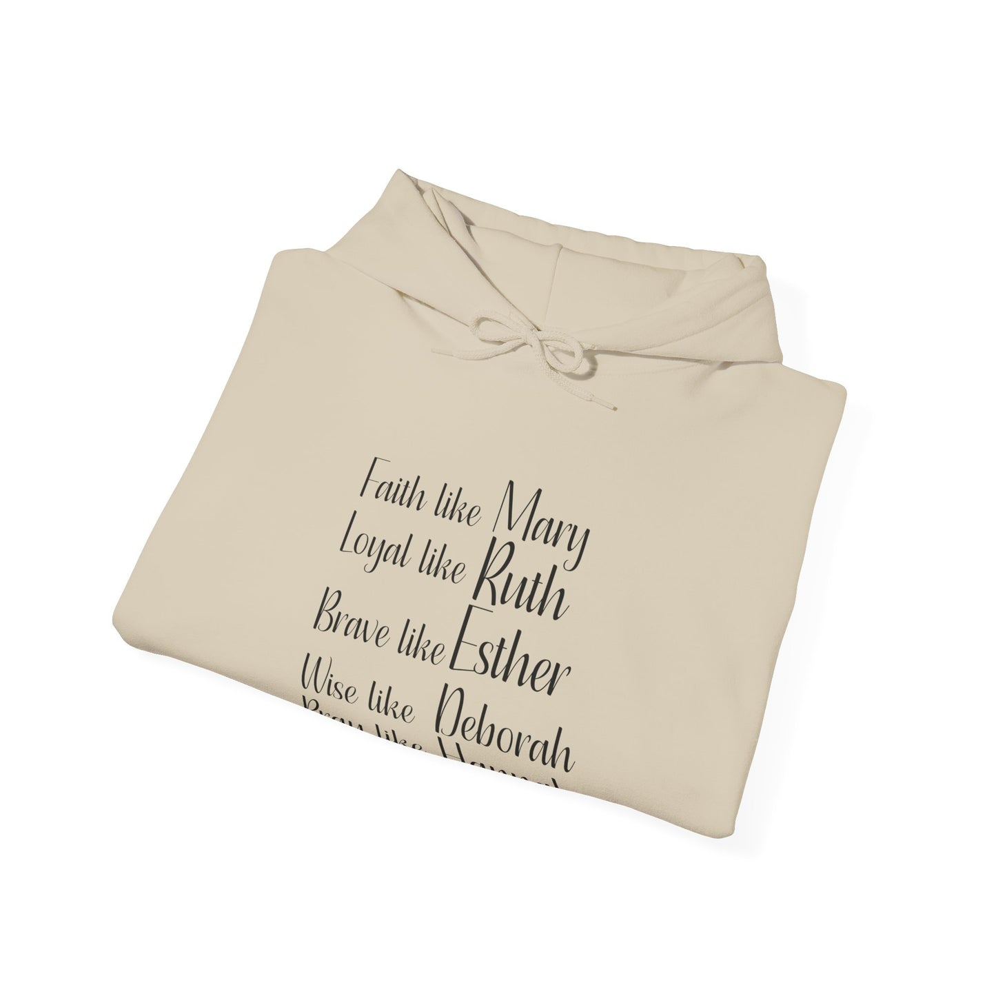 Women Of the Bible Empowerment Hooded sweatshirt, Women of Faith Shirt
