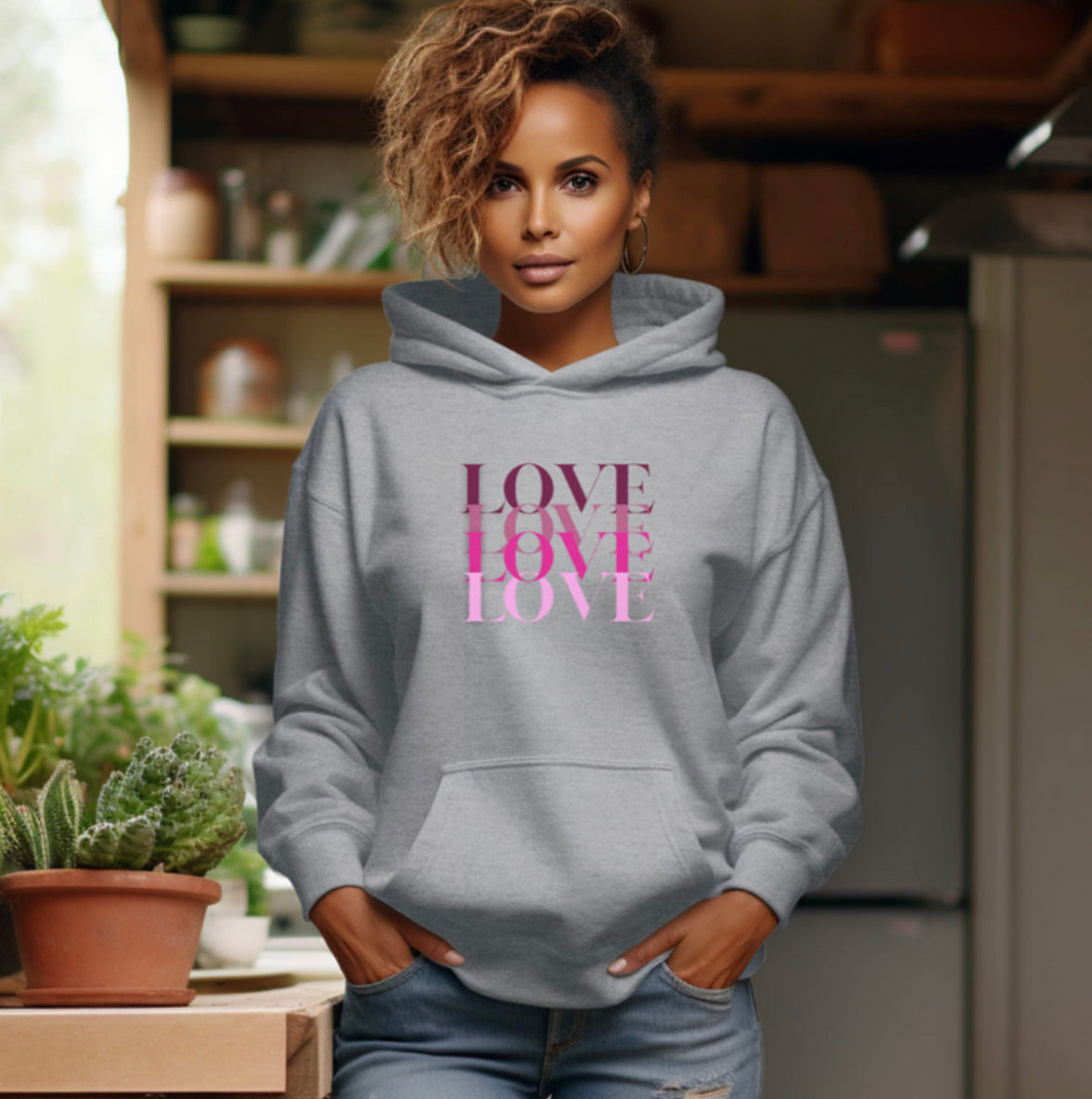 LOVE Hooded Sweatshirt