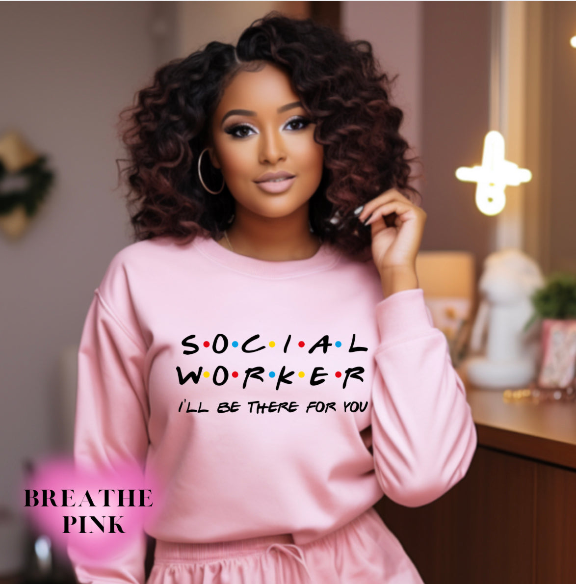 Social Worker There For You Sweatshirt