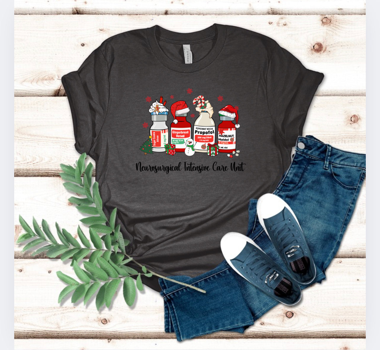 Neurosurgical Intensive Care Unit Holiday Tee