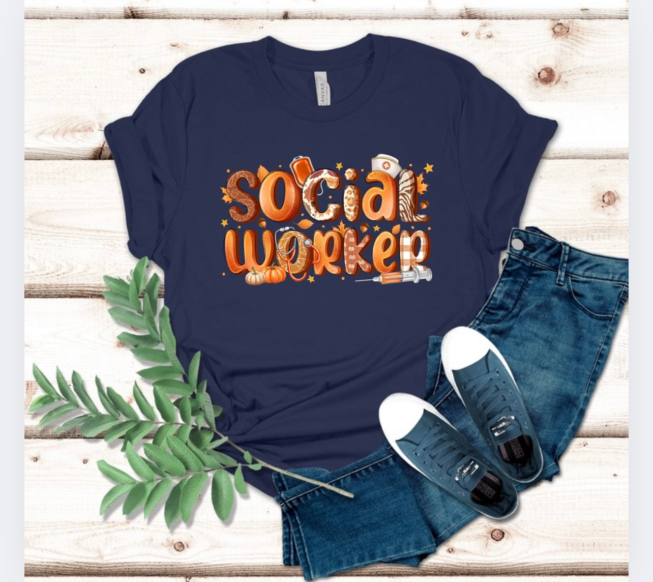 Social Work Fall Tee