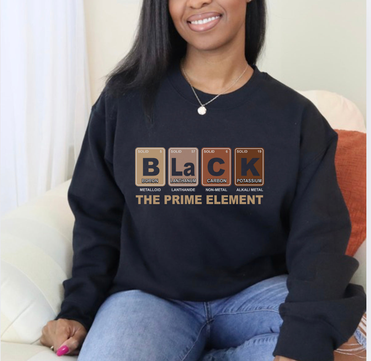BLACK The Prime Element Sweatshirt