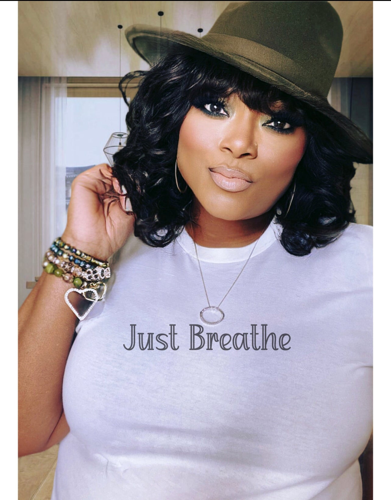 Just Breathe Motivational T-Shirt, Positive Shirt, Meditation Tee, Mindfulness Shirt