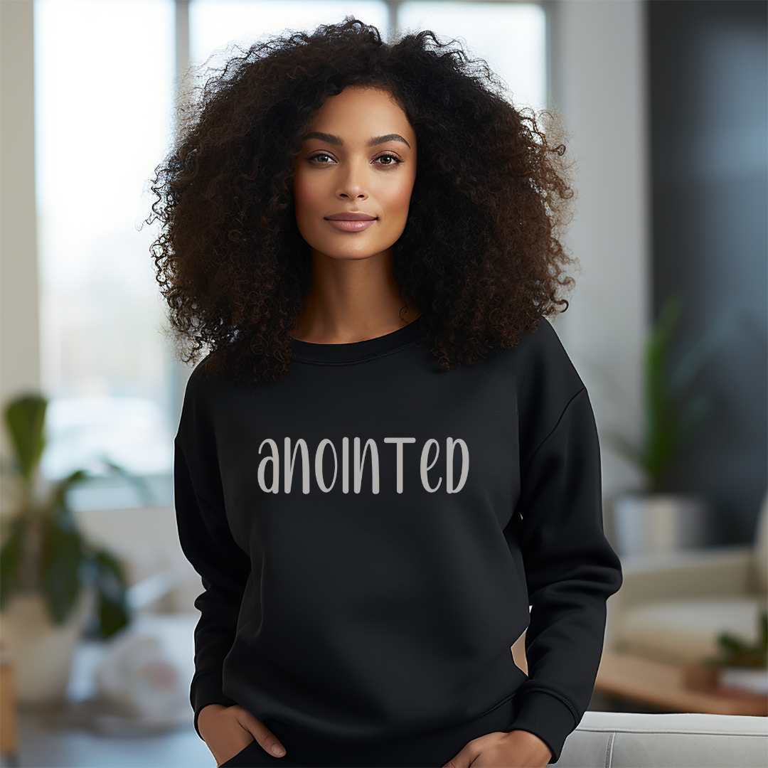 ANOINTED Christian Sweatshirt
