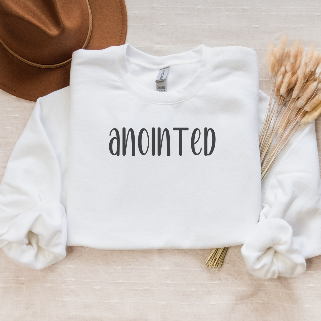 ANOINTED Christian Sweatshirt