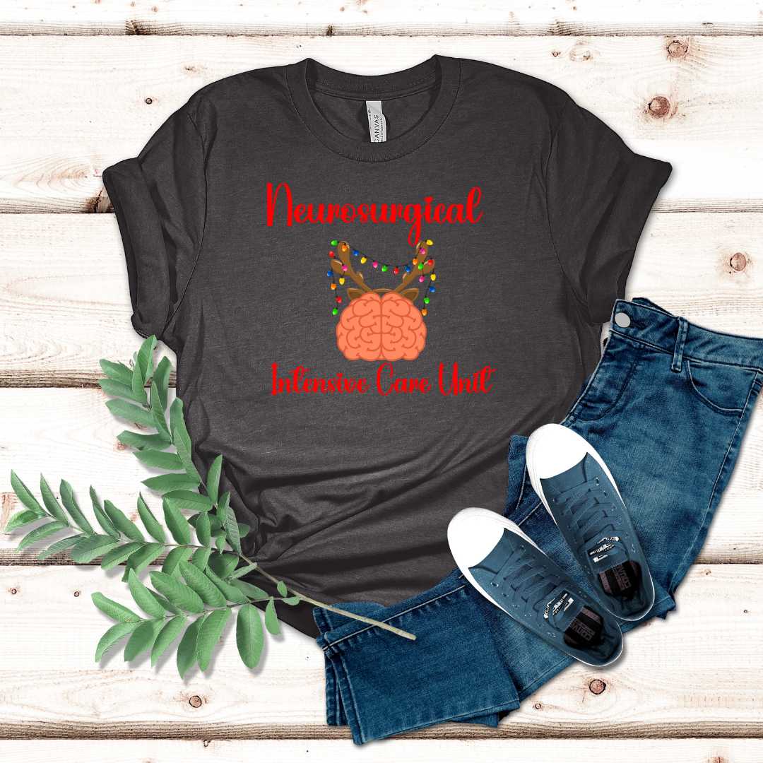 Neurosurgical ICU Christmas Shirt