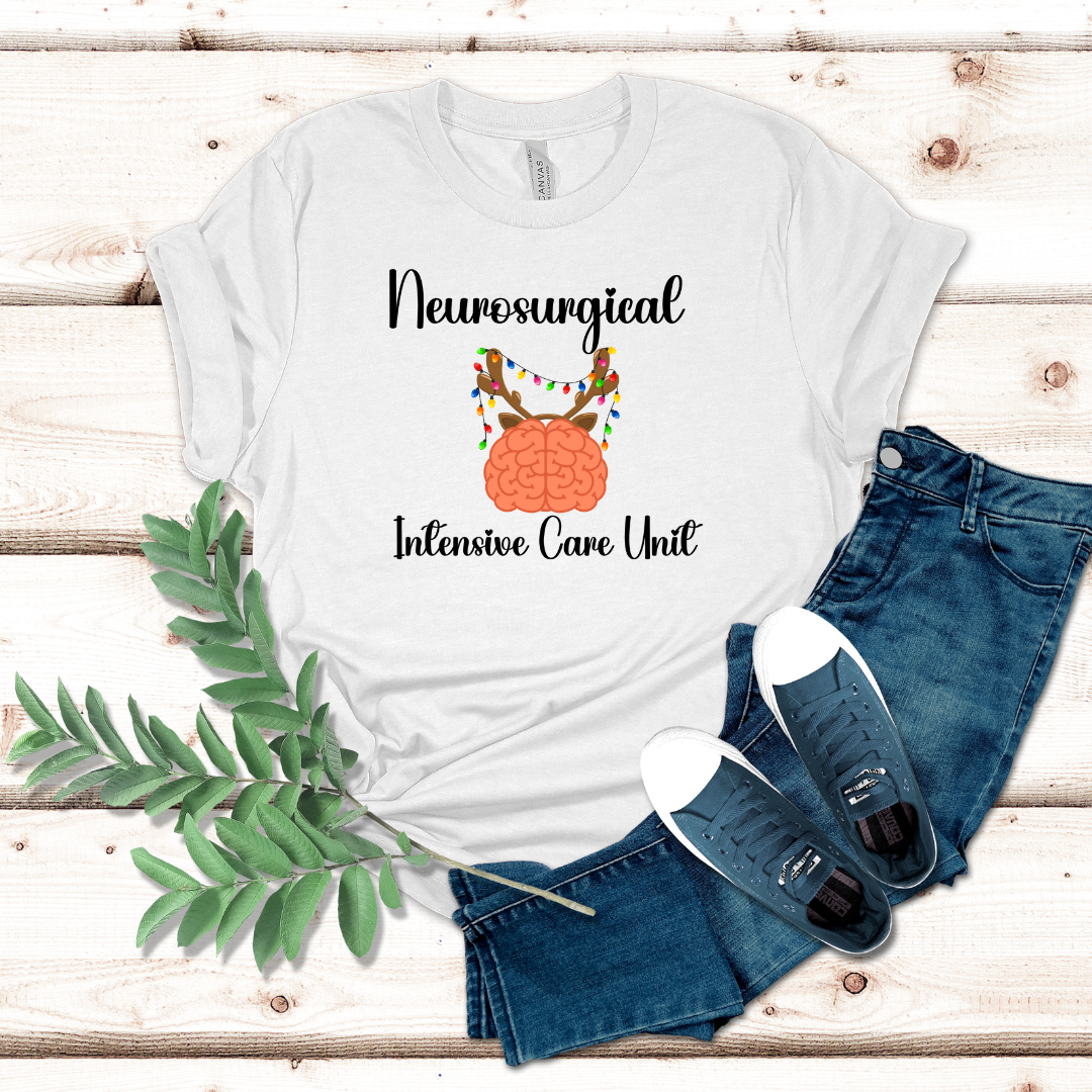 Neurosurgical ICU Christmas Shirt