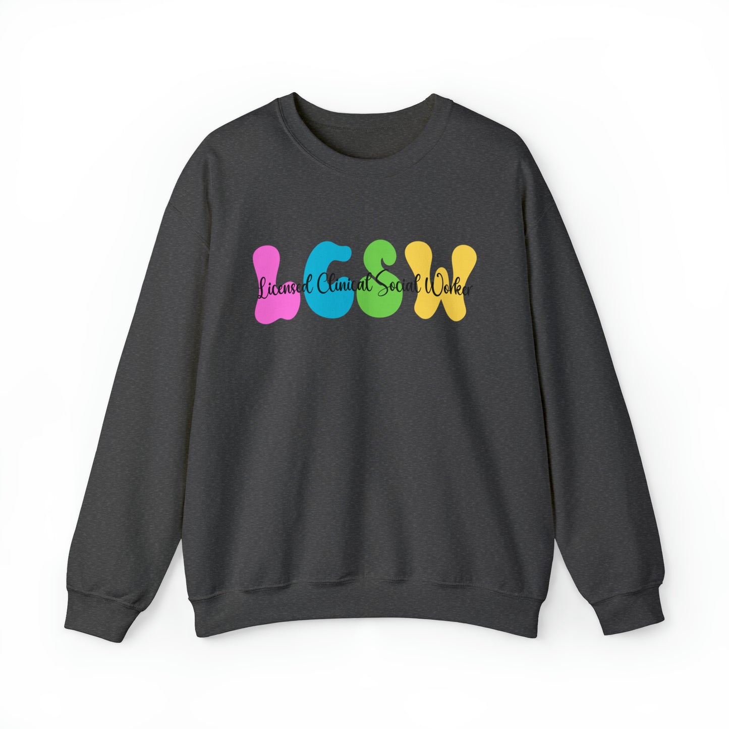 LCSW Social Worker Sweatshirt, Retro Social Worker Sweatshirt