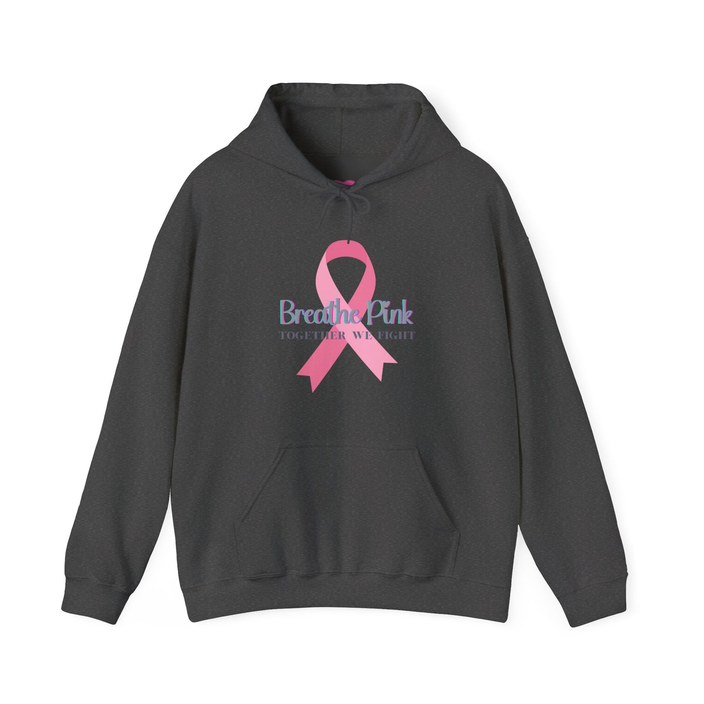 Breathe Pink Ribbon (Breast Cancer Awareness Hoodie)