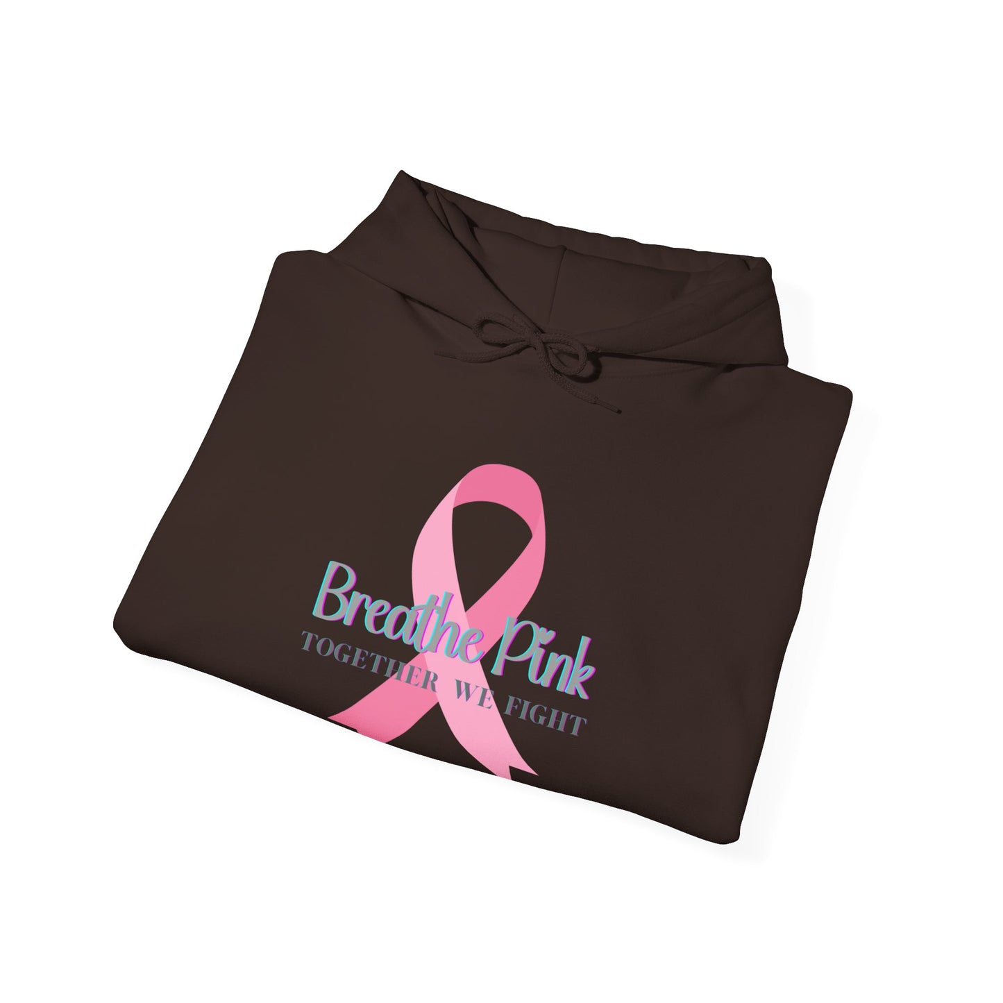 Breathe Pink Ribbon (Breast Cancer Awareness Hoodie)