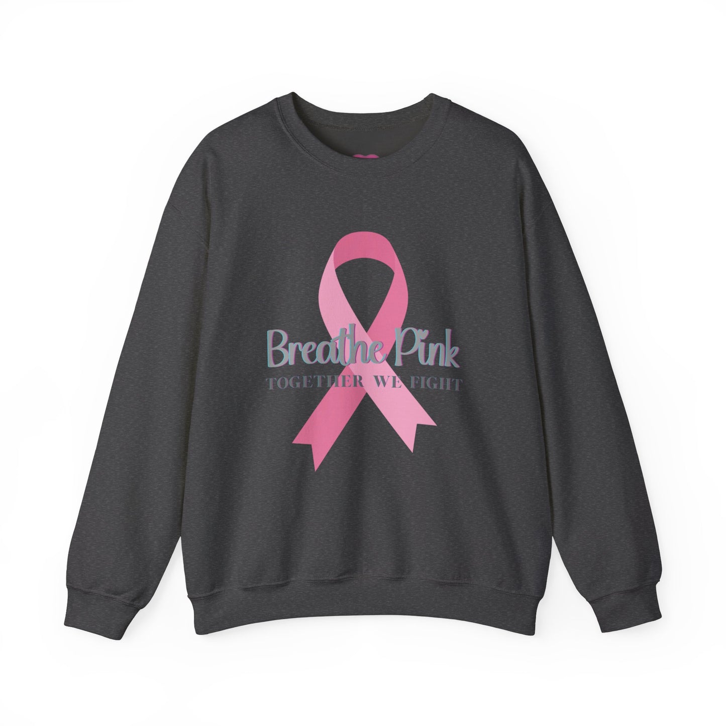 Breathe Pink Ribbon (Breast Cancer Awareness Sweatshirt)