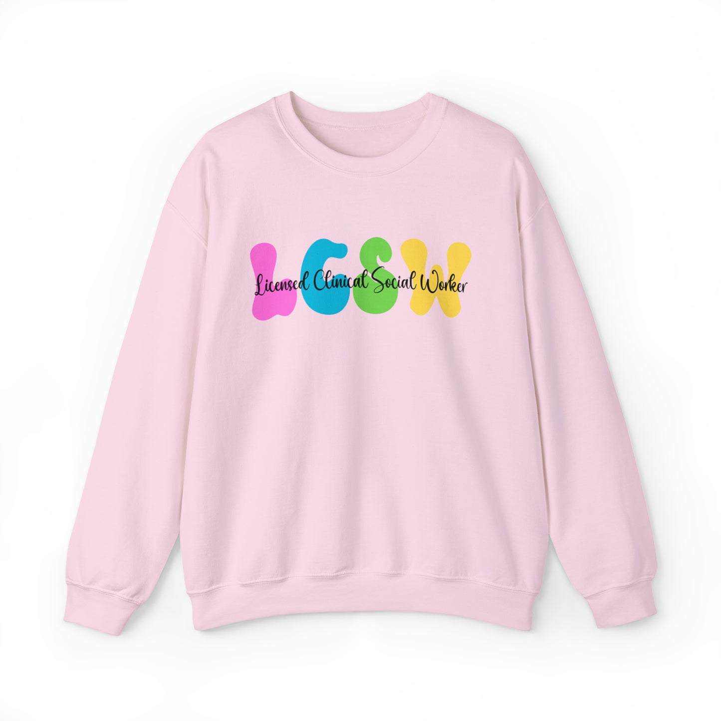 LCSW Social Worker Sweatshirt, Retro Social Worker Sweatshirt