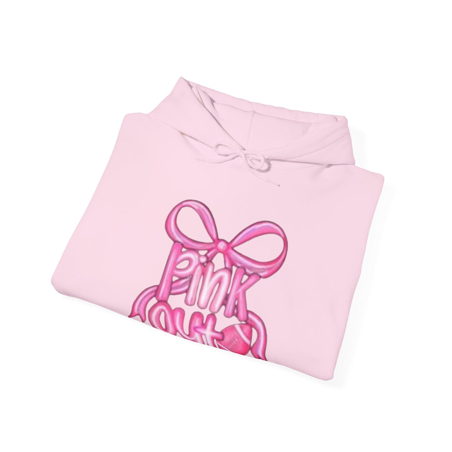 Pink Out Breast Cancer Awareness Hooded Sweatshirt