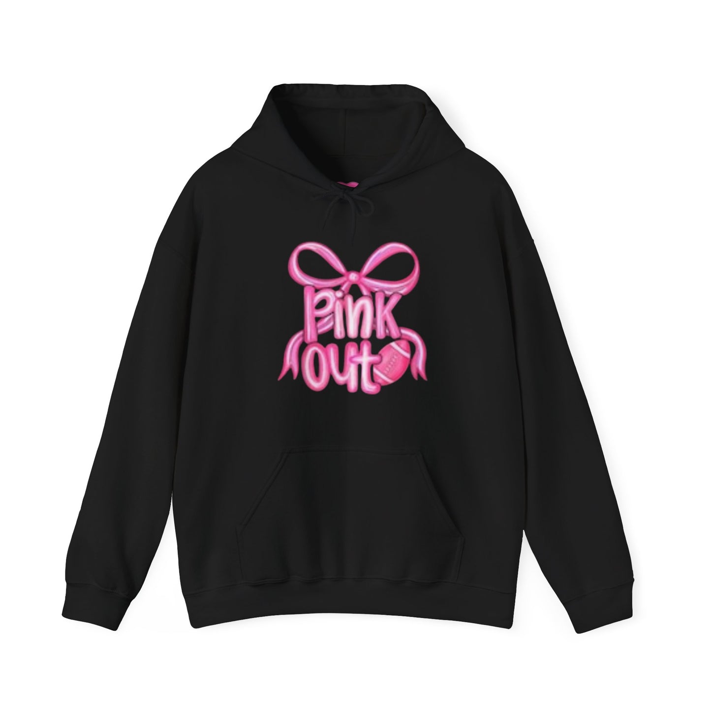 Pink Out Breast Cancer Awareness Hooded Sweatshirt