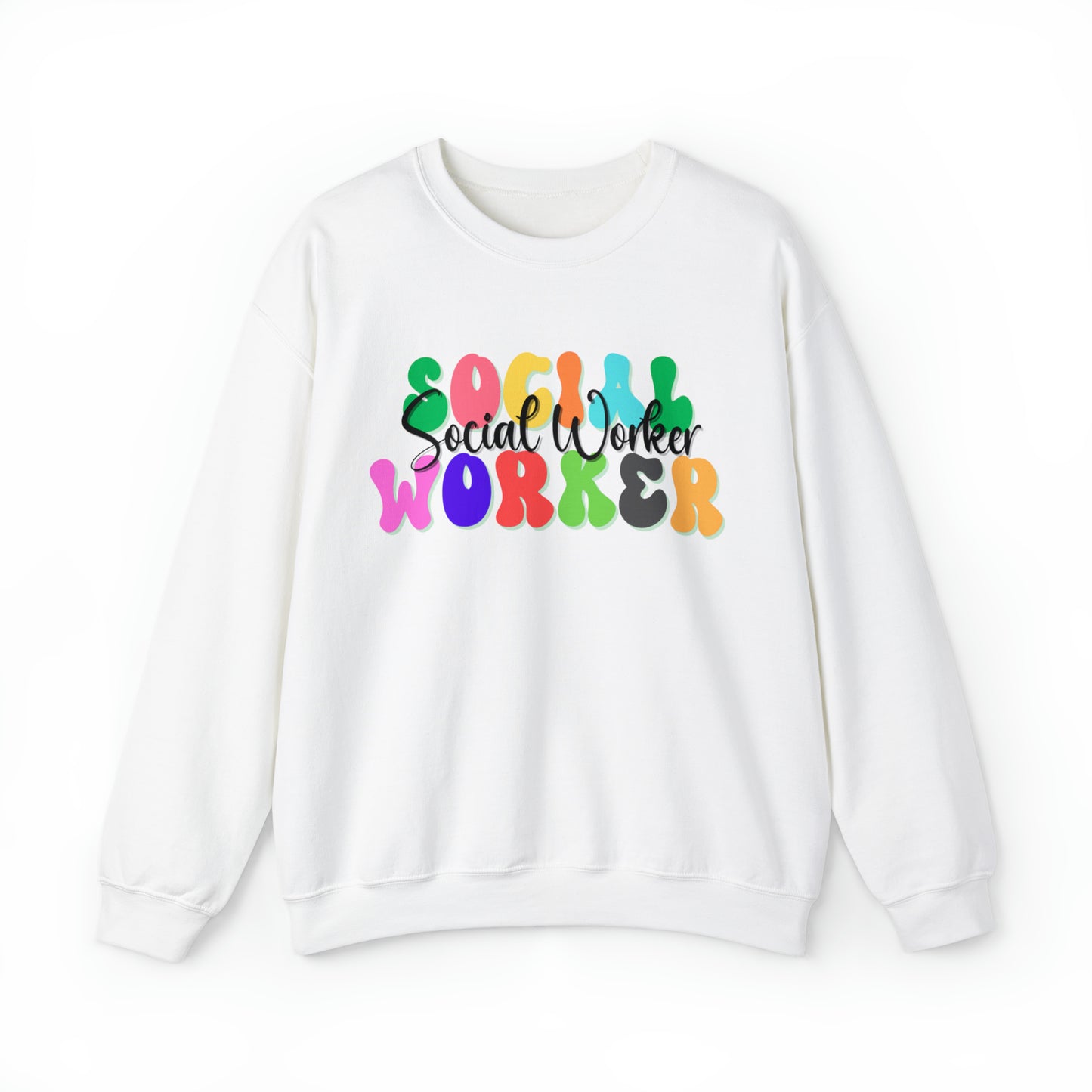 Social Worker Sweatshirt, Retro Social Worker Sweatshirt, Gift for Social Worker