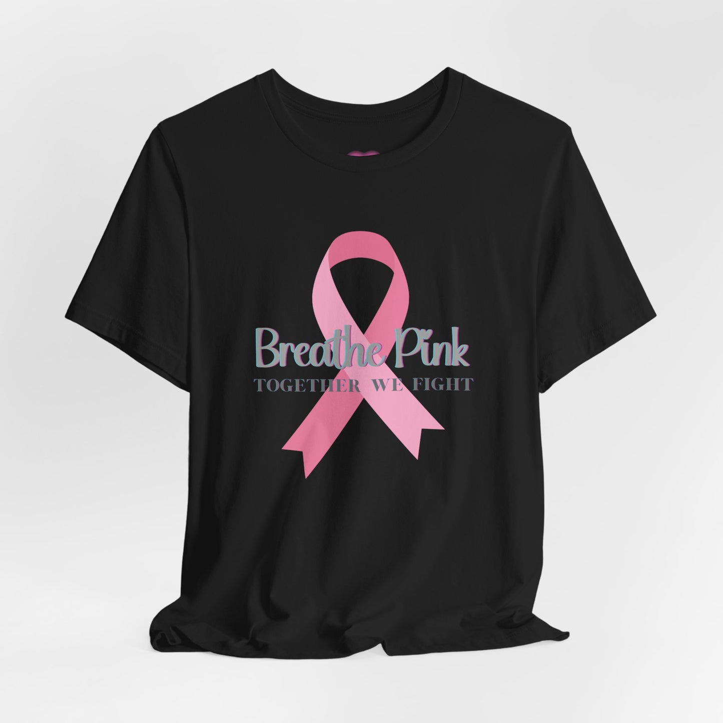 Breathe Pink Ribbon (Breast Cancer Awareness T-shirt)