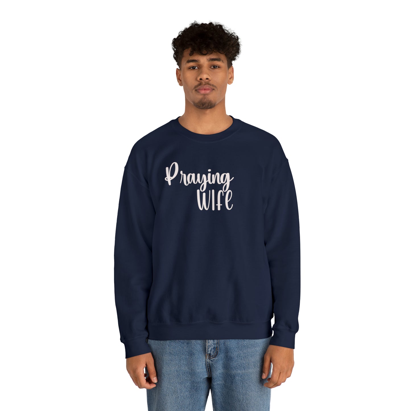 Praying Wife Christian Sweatshirt