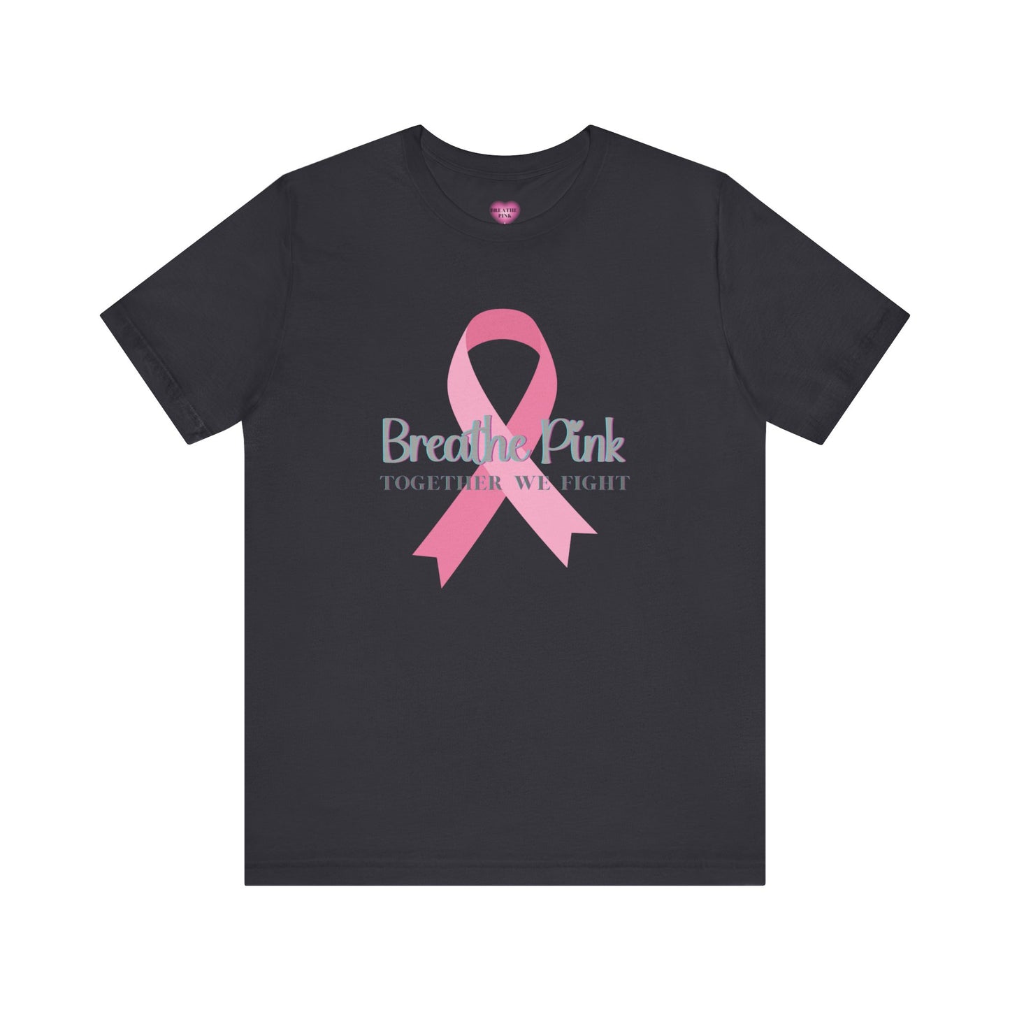 Breathe Pink Ribbon (Breast Cancer Awareness T-shirt)