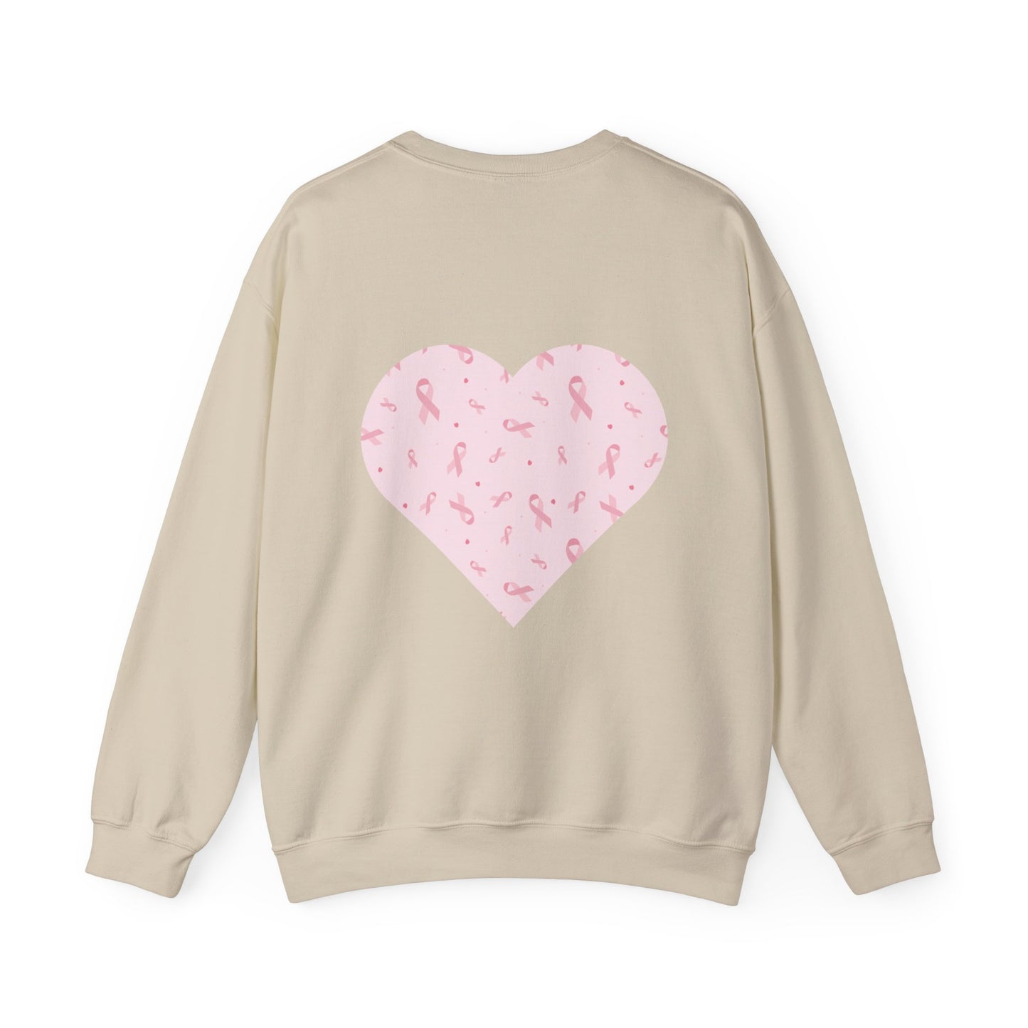 Breathe Pink Ribbon (Breast Cancer Awareness Sweatshirt)