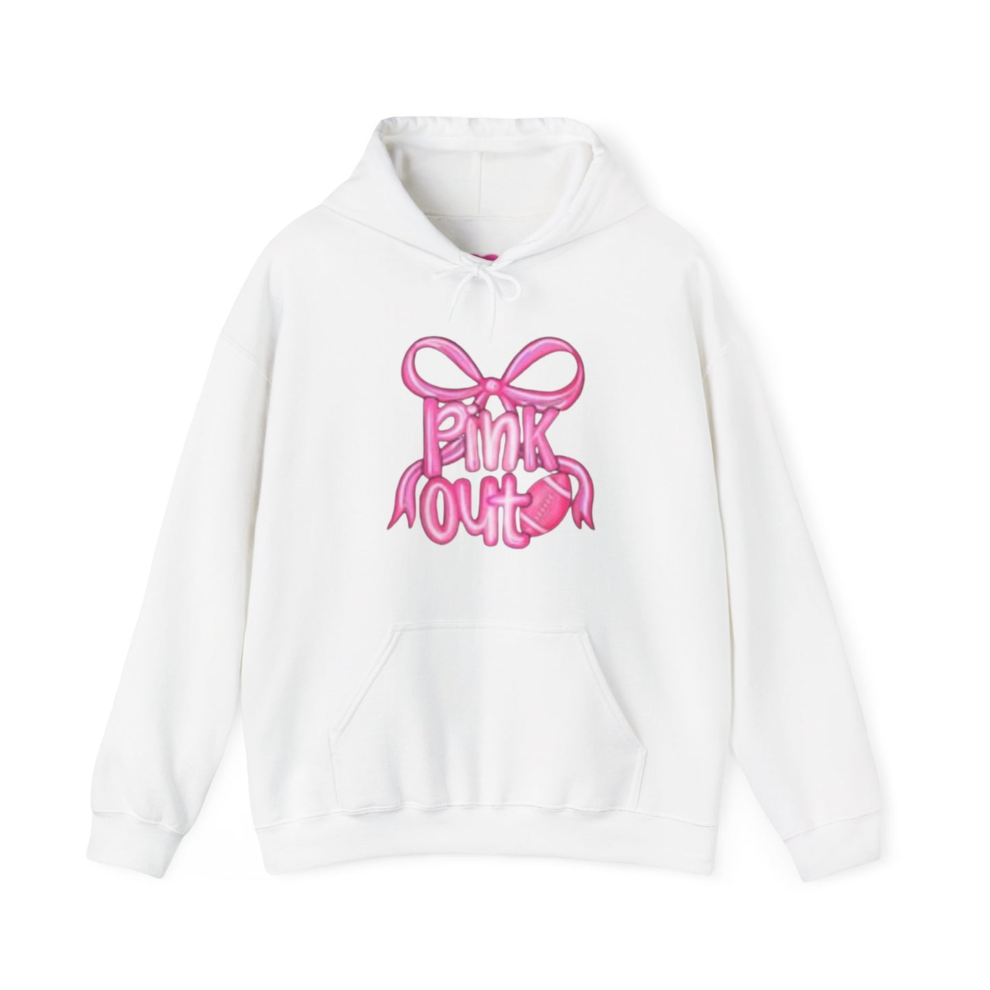 Pink Out Breast Cancer Awareness Hooded Sweatshirt