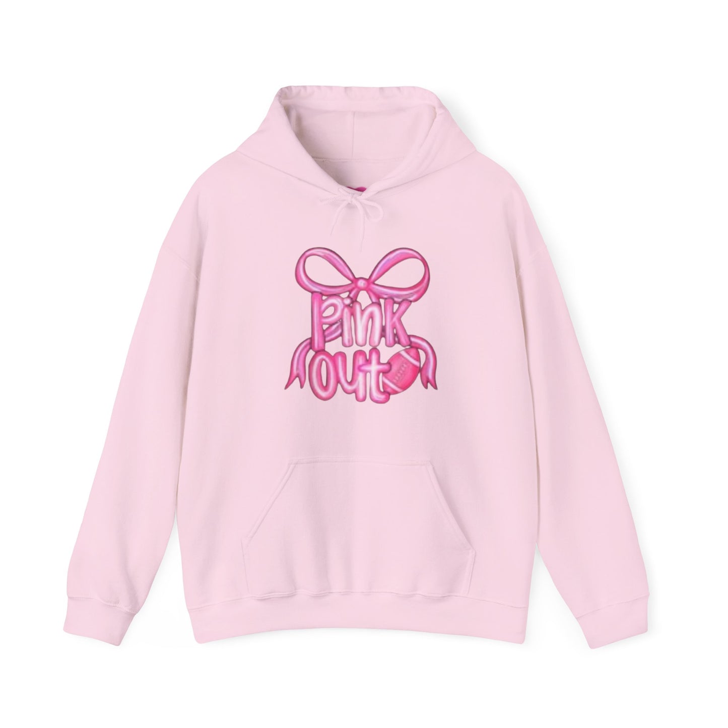 Pink Out Breast Cancer Awareness Hooded Sweatshirt