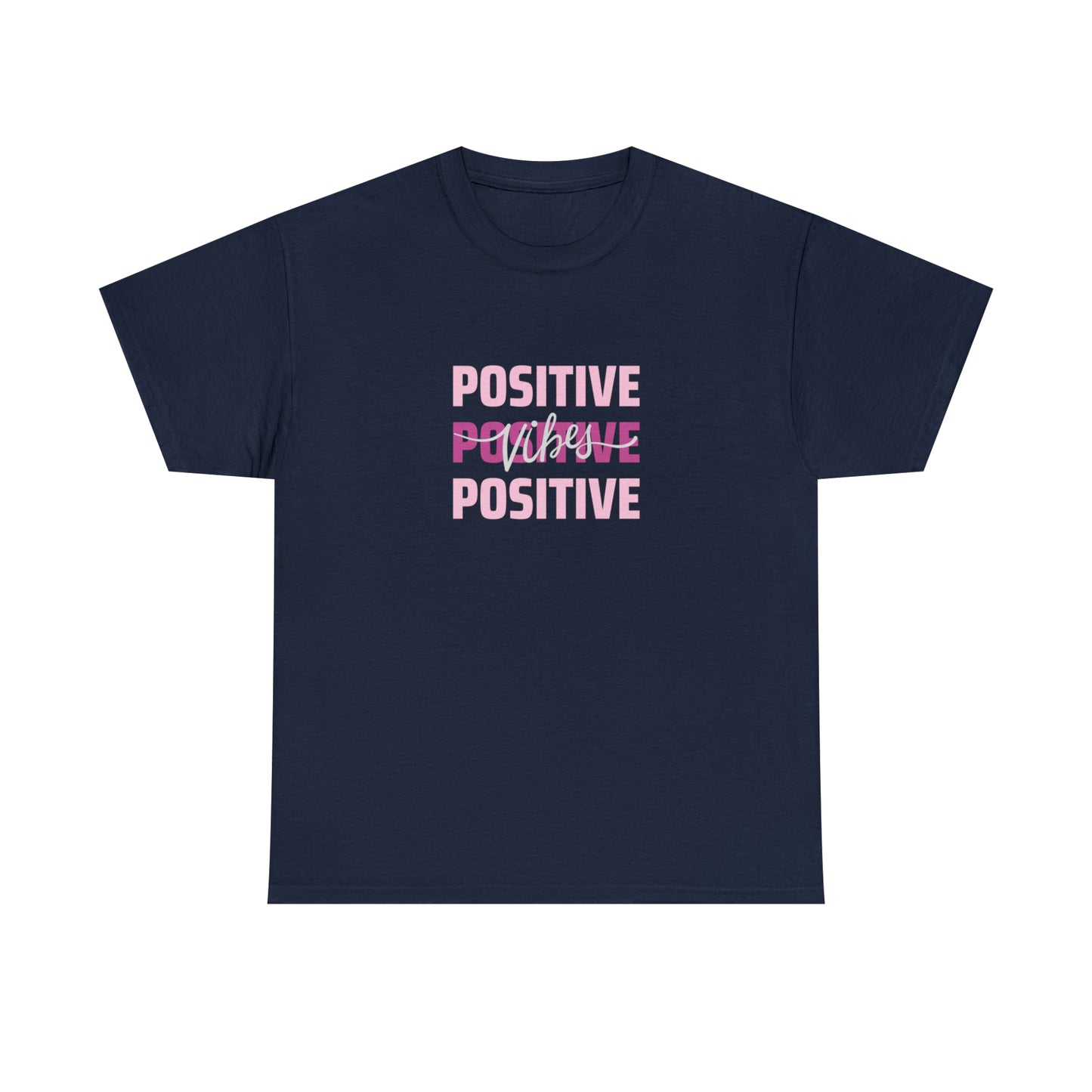 POSITIVE VIBES INSPIRATIONAL T Shirt, Positive Vibes Only Motivational Shirt, Good Vibes Tee