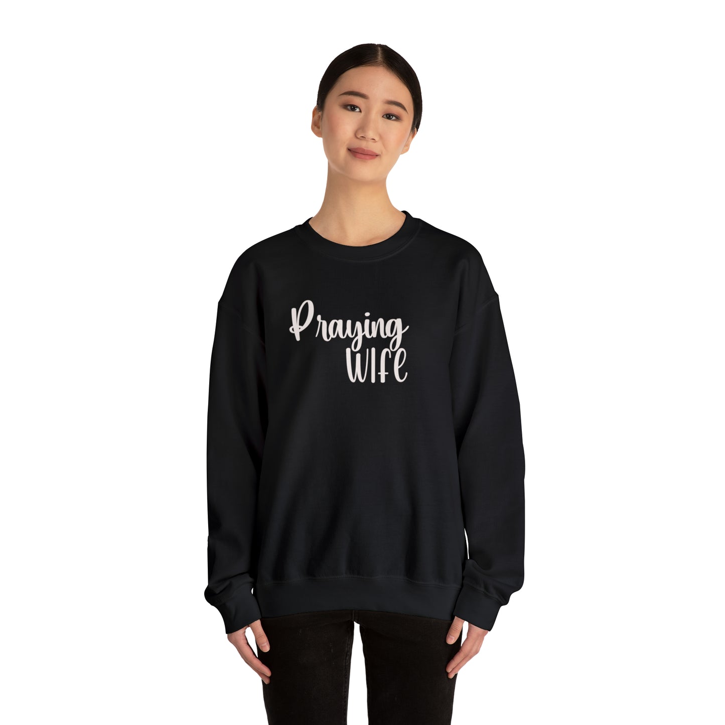 Praying Wife Christian Sweatshirt