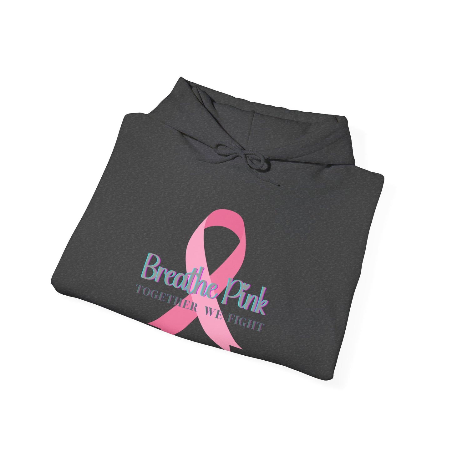 Breathe Pink Ribbon (Breast Cancer Awareness Hoodie)