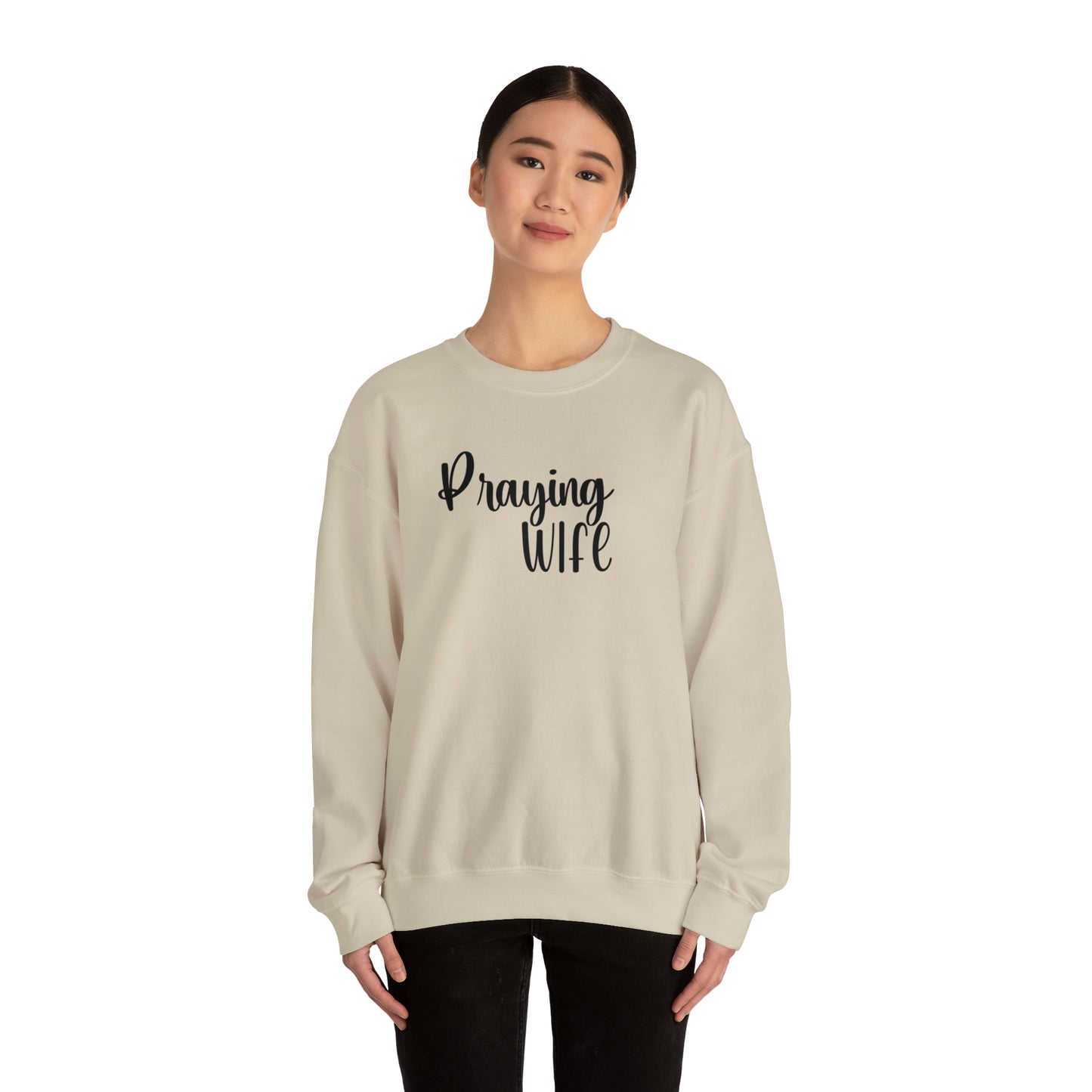 Praying Wife Christian Sweatshirt