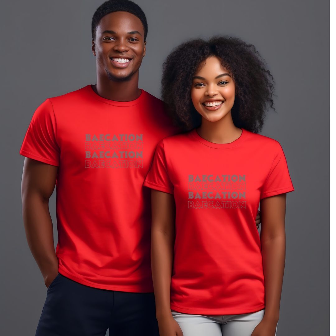 BAECATION Couple Vacation T Shirt, Travel Tee, Couple Shirts