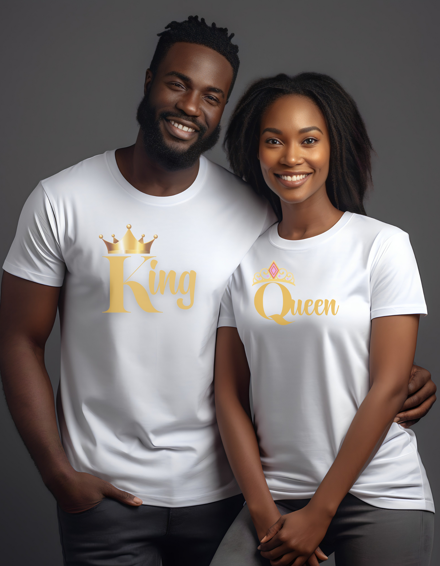 King T-Shirt, King Tee, Crowned King Shirt