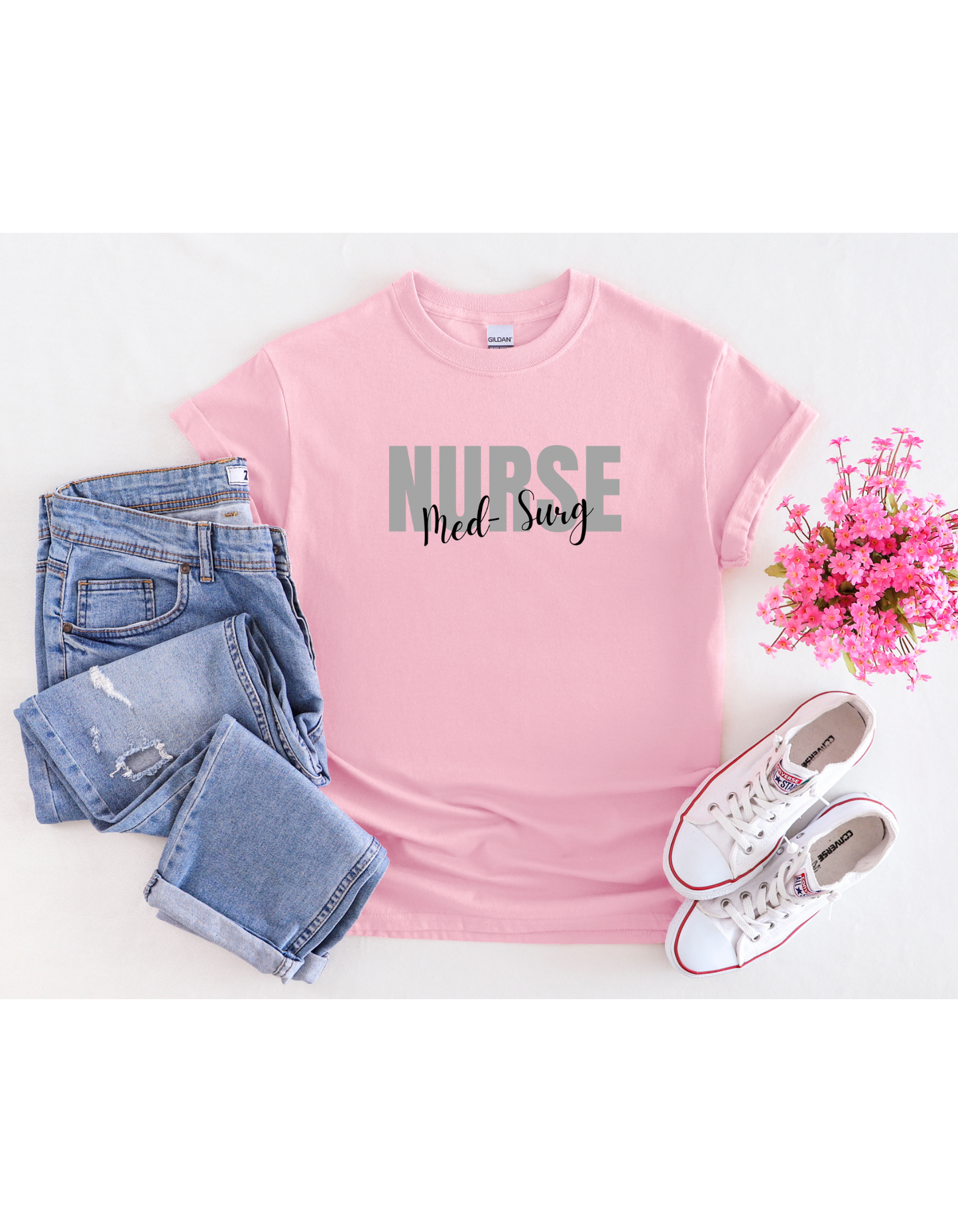 Med-Surg NURSE Tee, Healthcare Heros Shirt, Nursing Tee