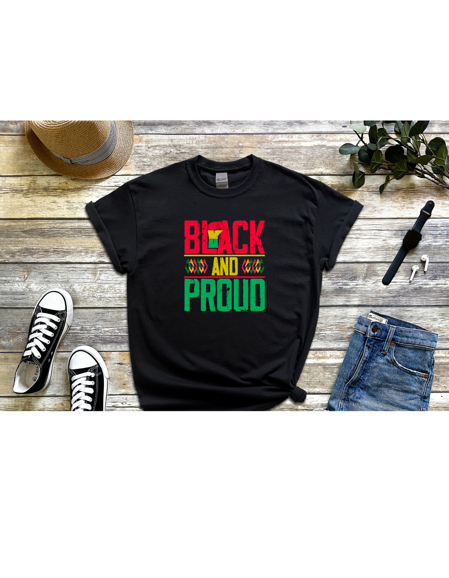 Black And Proud T-Shirt, Black History Shirt, Juneteenth Shirt